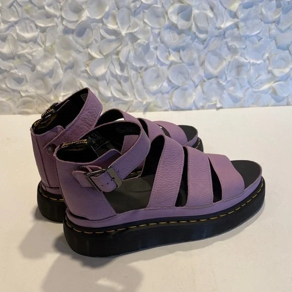 Dr. Martens Lavender Strappy Sandals - Picture 4 of 5